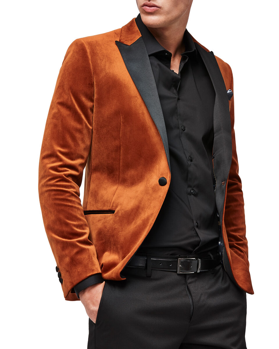 Brimsdown Tuxedo Jacket, Tan, hi-res